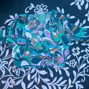 long sleeve multicolor crop !